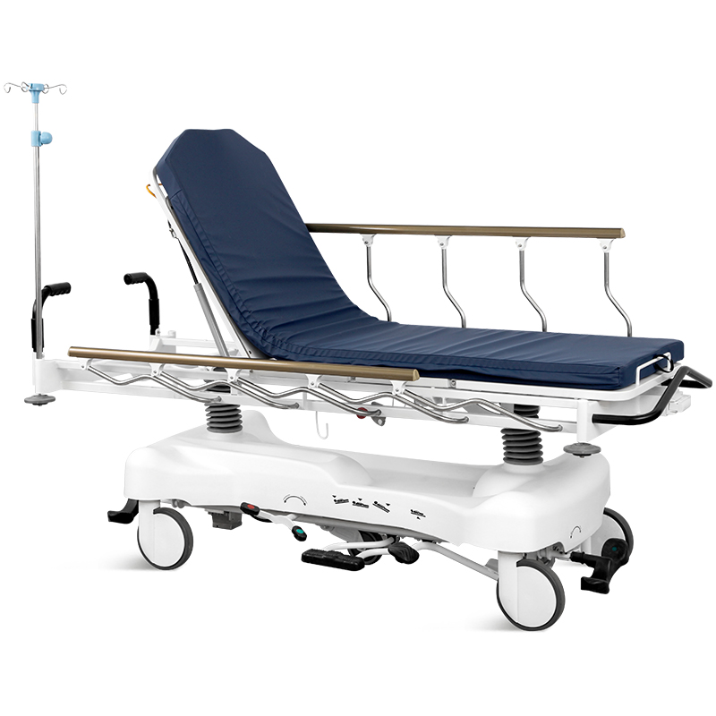 HWB041-3 Patient Transportation Trolley